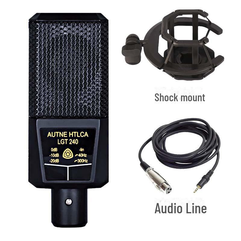 

Конденсаторный микрофон с шумоподавлением для мобильного караоке и прямых трансляций