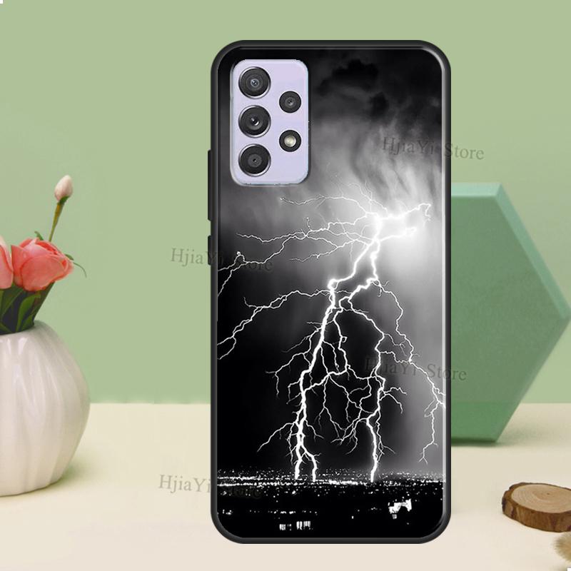 Sky Lightning Style Case For Samsung A54 A34 A24 A14 A51 A71 A12 A22 A32 A52 A72 A73 A33 A53 A13 Back Cover