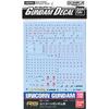 Gundam Decal No.112 RG 1/144 Unicorn Gundam