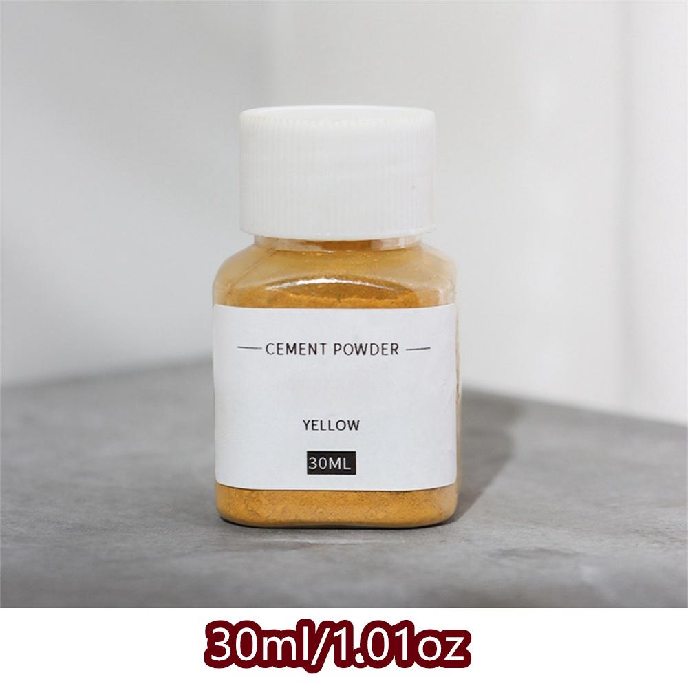 30ml/Jar Cement Powder Gypsum Plaster Pigment Coloring Dye DIY Handmade Concrete Cement Plaster Mold Jewelry Makeinig Tools