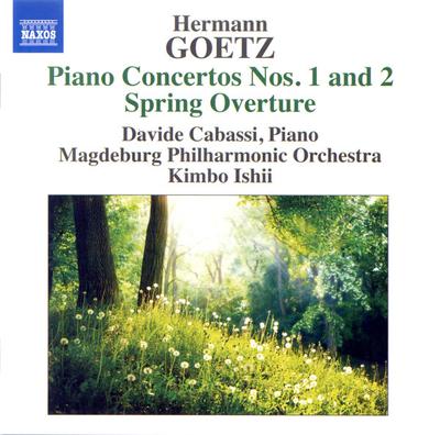 CD DAVIDE CABASSI, MAGDEBURG PHILHARMO - Hermann Goetz: Piano Concertos Nos. 8573327 Naxos 2016 Japan Classical Used