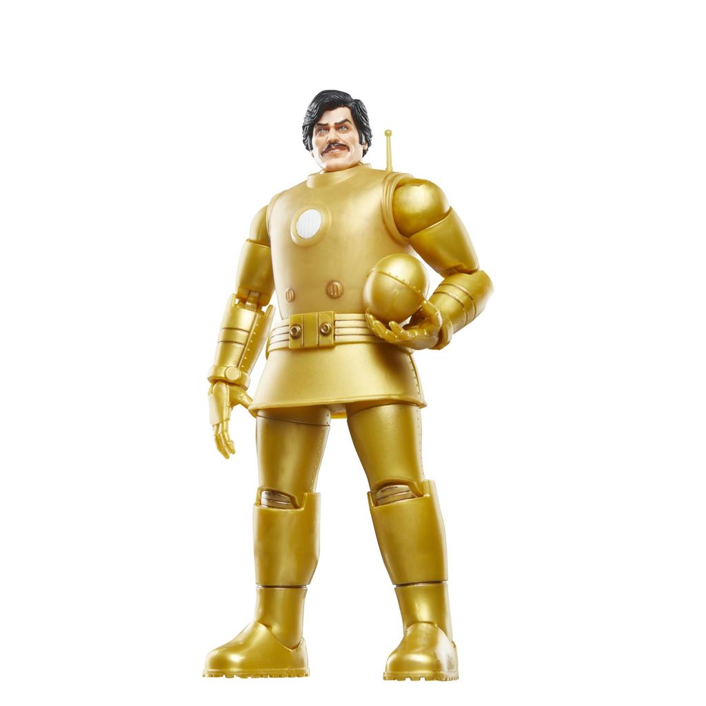 Hasbro Marvel Comics Iron Man Iron Man Comics Collectible Action Retro Design Blister Authentic (Model 01-Gold), 6-inch (15cm) Figure, Packaging,