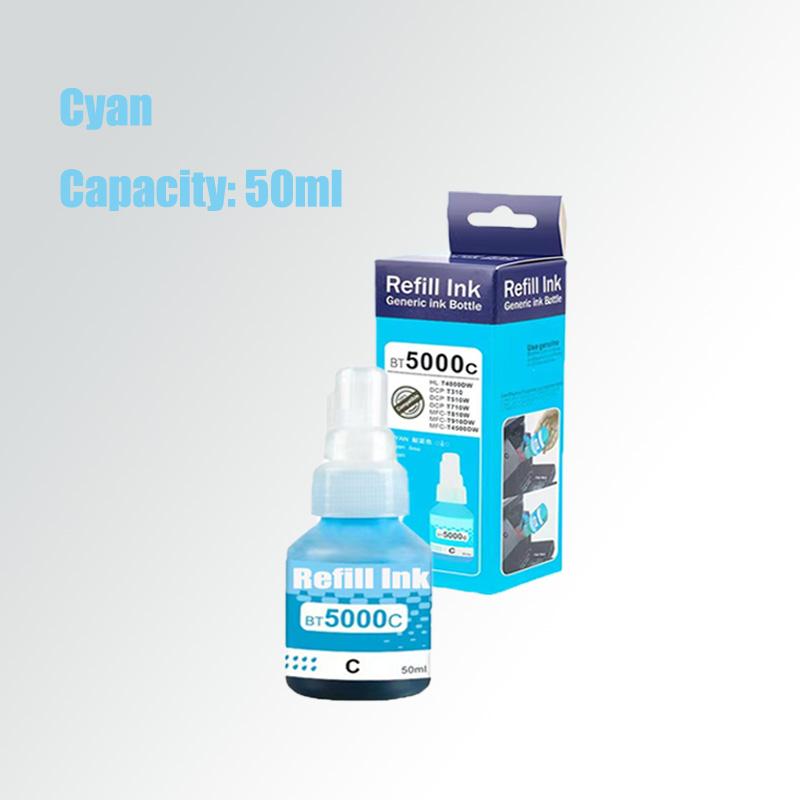 

BT5009 BT5000 BT6000 Refill Dye Ink For Brother DCP-T220 T300 T310 T500W T420W T425W T426W T428W T510W T520W T700W Printers Ink