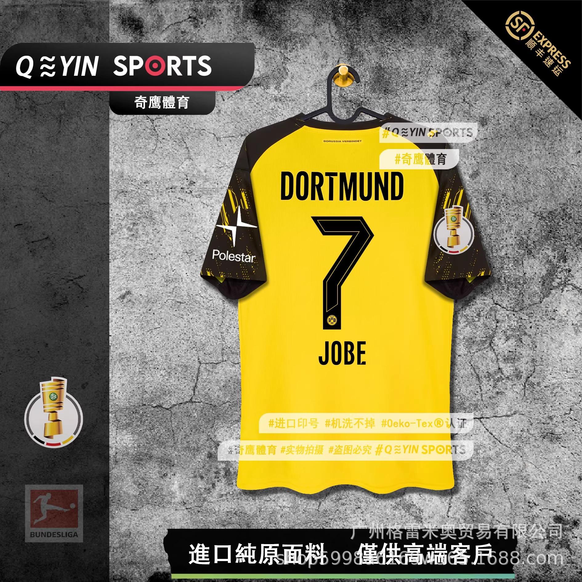 25-26 Champions League Hot Jerseys Collection Bundesliga BVB Premier League LFC Salah Manchester City No. 9 Haaland Football Jerseys fan edition s