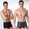 Summer Ice Silk Mesh Holes Panties Mid-rise Elastic Waistband Boxer Underwear Soft Smooth Wiring Quick Drying Panties