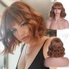 Women's Fashion  Short Wave Wig Natural Color Wig Multicolor Wigs