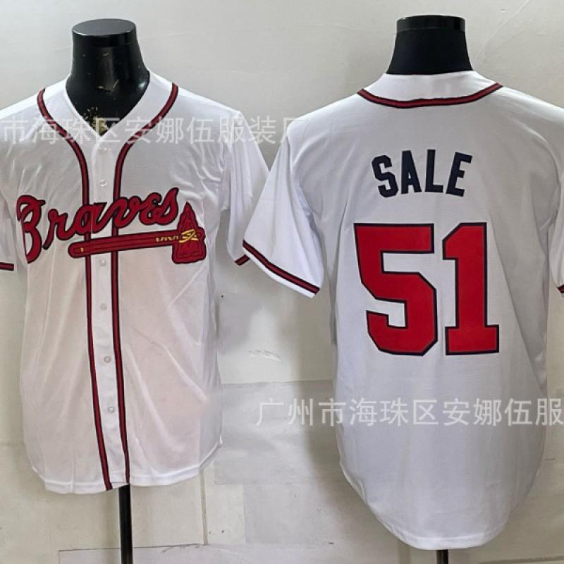 2026 Baseball Jersey Team Uniform 51 Player Number Embroidered Sportswear Adult Unisex Wear