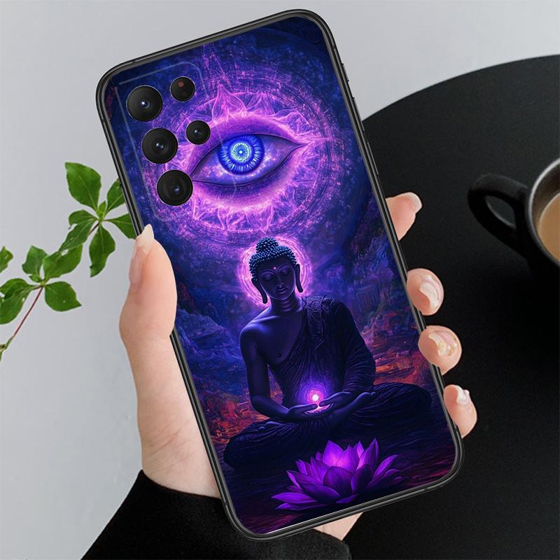 Buddha Art Design Funda Phone Case For Samsung Galaxy S26 S25 S24 S23 S22 Ultra S23 S22 S25 Plus S24 FE S26Edge