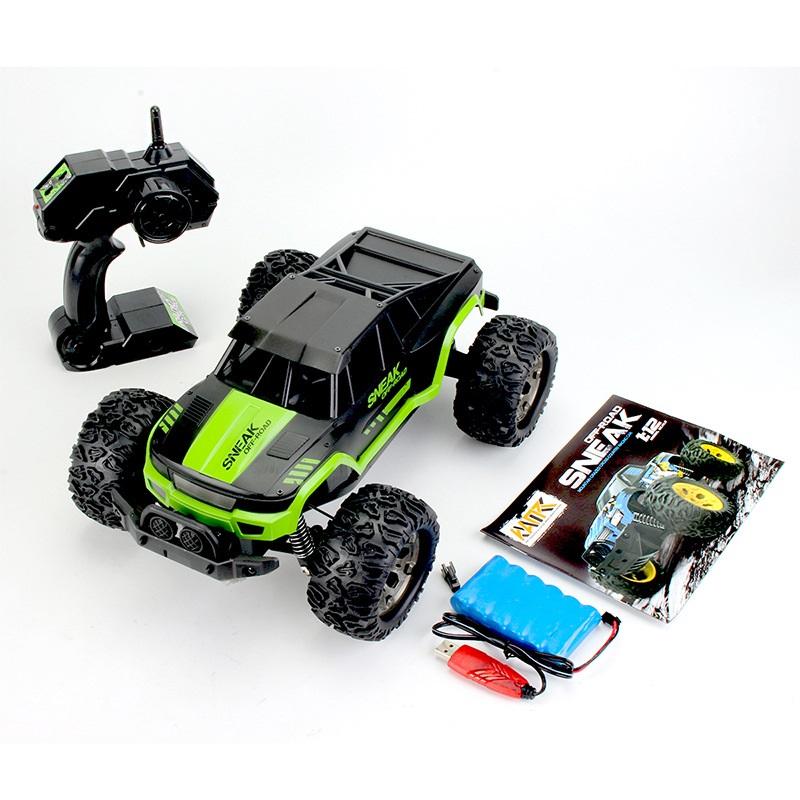 1:12 Scale RC Pickup Truck, High Speed 2.4G Off-Road Drift Remote Control Car, Rechargeable Toy for Teens
