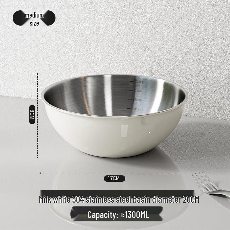 ZISIZ 316 Stainless Steel Food Grade Bowl
