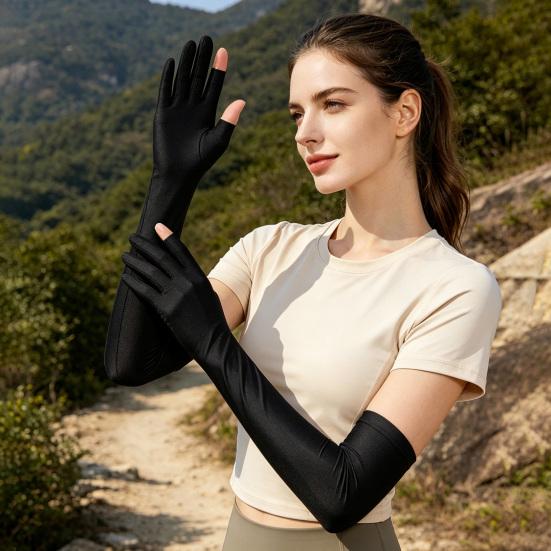 Sun Protection Long Gloves Cooling UV Protection Gloves