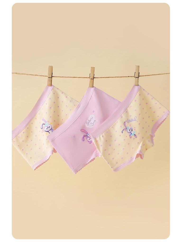 Reine Baumwollunterwäsche für Mädchen, Klasse A Boxer und Dreieckslips, Vier-Eck-Shorts für ältere Mädchen – Nicht einschneidendes Design