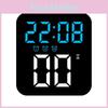 Modern Minimalist Led Digital Alarm Clock With Snooze And Timer For Bedroom Decor
