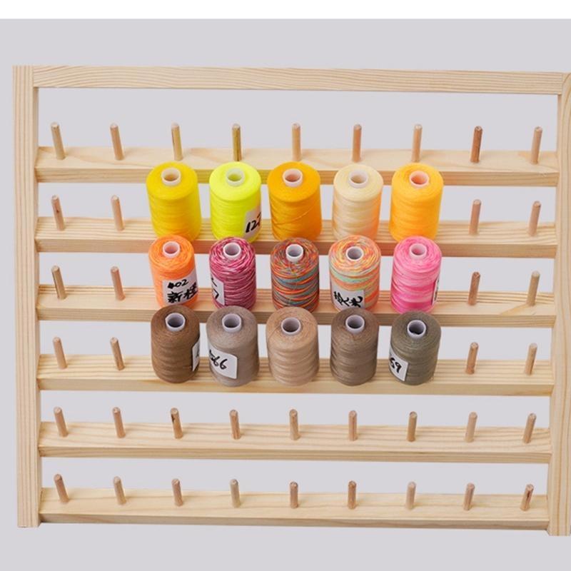  Thread Spools Organizers Large Thread Holder Thread Rack for Embroidery Quilting