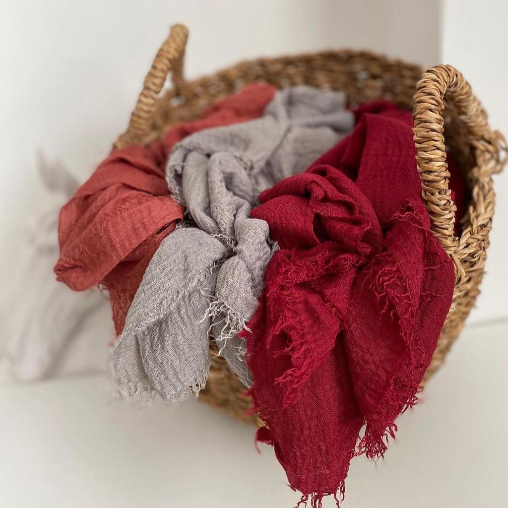 Crinkle Cotton Hijab Scarf Women Scarves Bandana Turban Headscarf Muslim Shawl Africa Wrap Headband Islamic Shawls Headband
