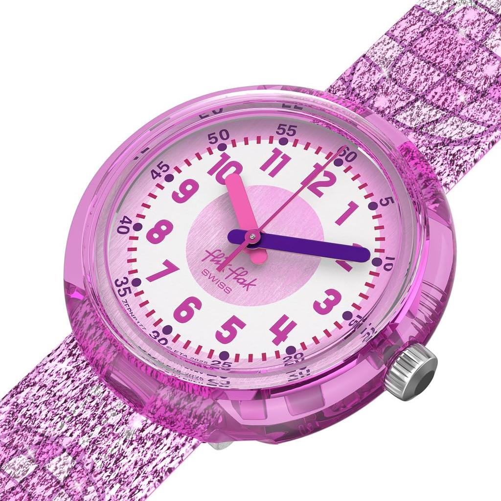 Flik Flak Watch DISCO TIME Pink Kids' FPNP177,