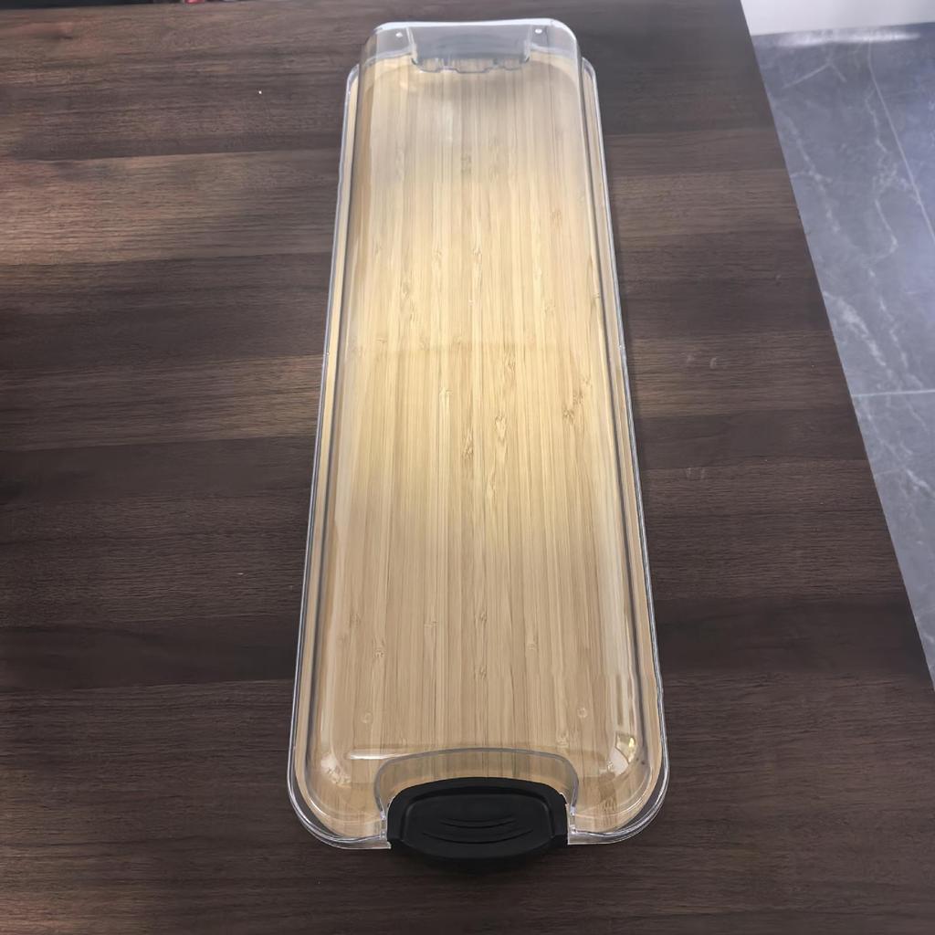 Mehrzweck- tragbare Wurst- und Käseplatte mit Deckel, Klarer Deckel, Haushalts-Käseschneidebrett für Snacks, Wurstplatte, Picknick, Brot