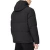 Armani Exchange Solid Logo Print Hooded Zip-Up Warm Long Sleeve Down Jacket Men Outerwear Black 6LZB12-ZNICZ-1200