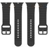 Renkli Noktalı Apple iWatch 11 Ultra Dalga Silikon Kayış