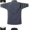 Plus Size Men's Lambskin Jacket and Sweater for Autumn/Winter 