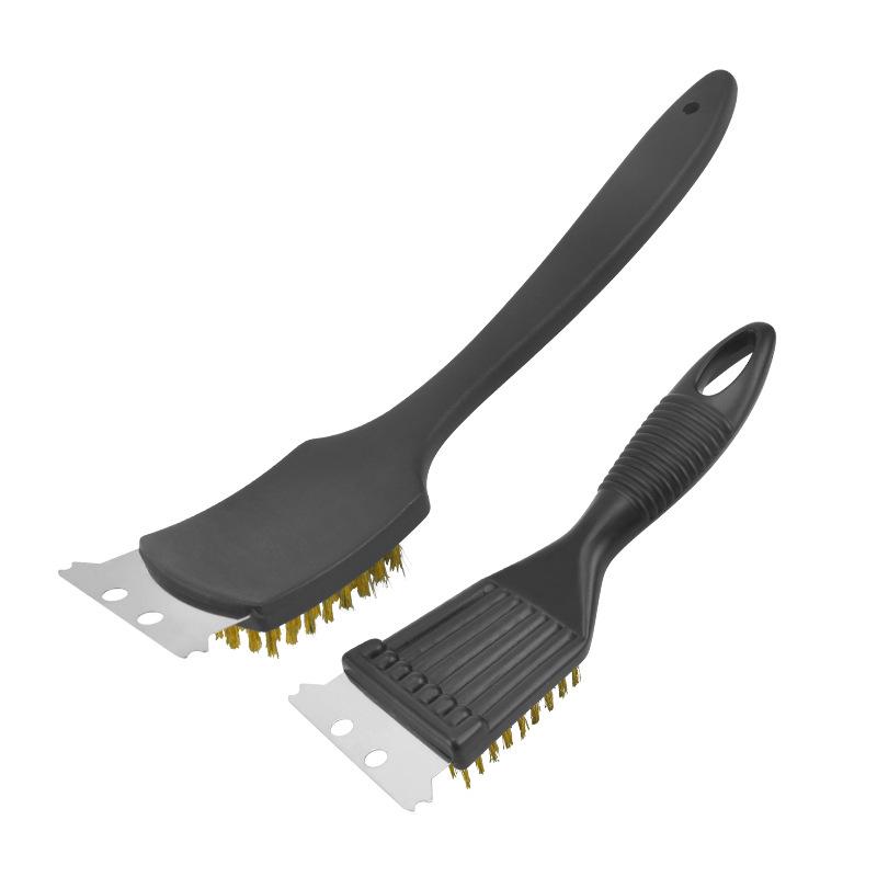Kitchen Accessories BBQ Brush Barbecue Grill Brush Stainless Steel Wire Bristles Scraper BBQ Grate Cleaner BBQ Accessories Tools
