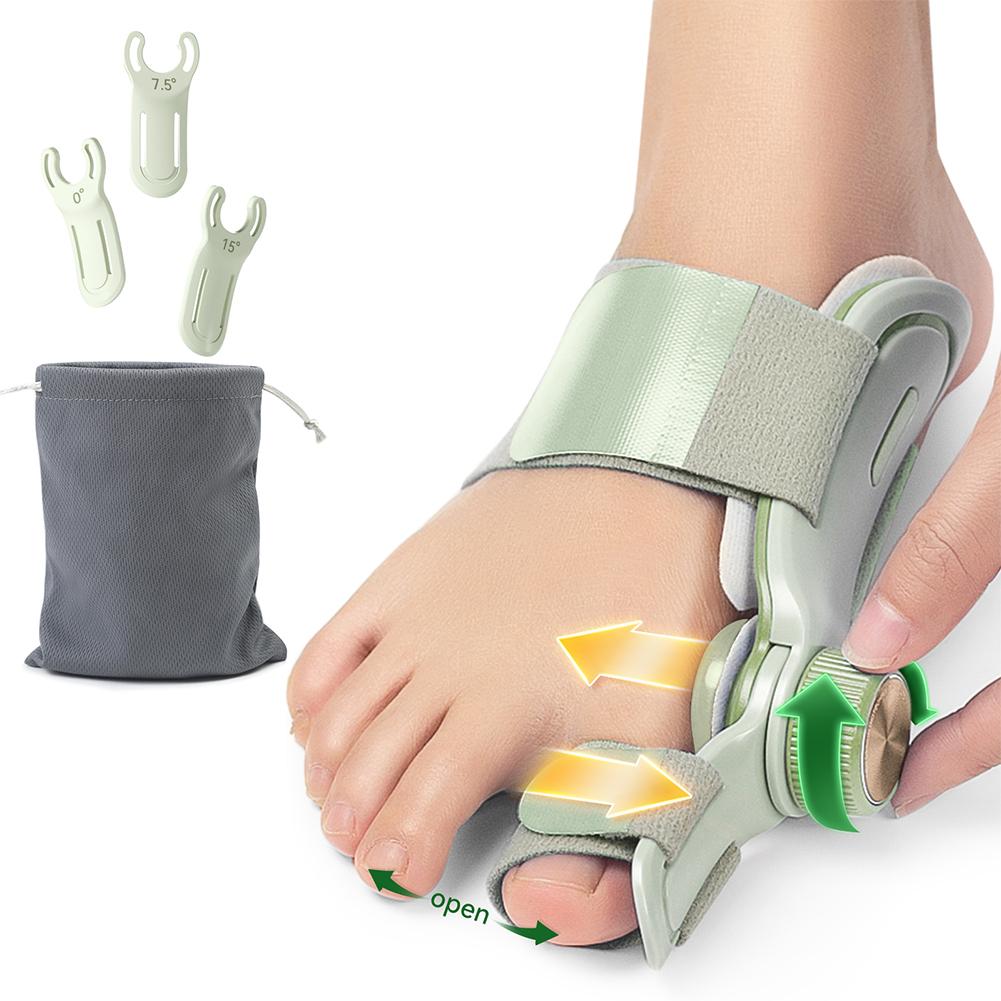 Bunion Corrector Dlaha Korektor Big Toe Korektor Nastavovací knoflík Hallux Valgus Toe Korekce Ortopedická pedikúra Péče o nohy