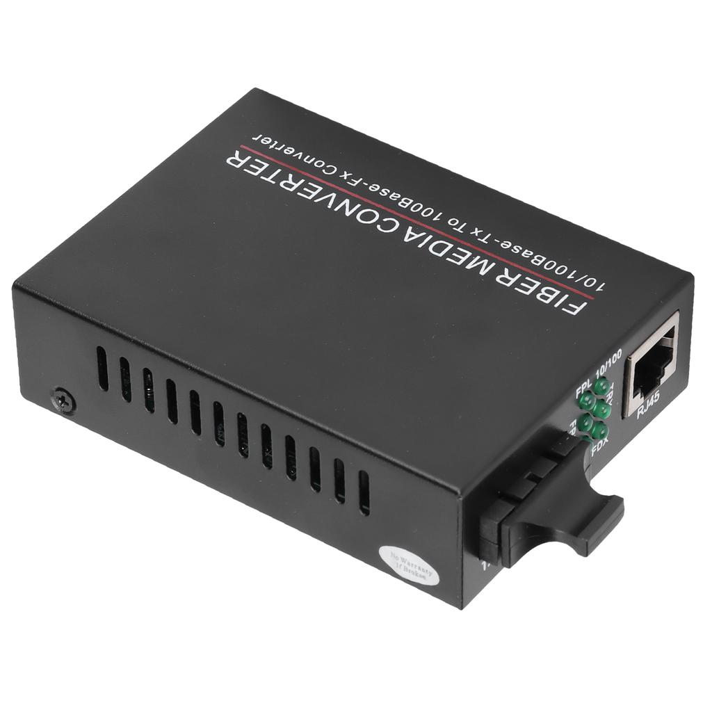 Fiber Optic Transceiver TBCMC3302ED20 100M SingleMode DoubleFiber 20km SC 1310nm Media Converter