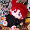 20 Cm Jojo'S Bizarre Adventure Kakyoin Noriaki Plushy Doll Cuddly Plushy Attire Up Plushie Frame Auditory Outfit Props Otaku Holiday Surprise