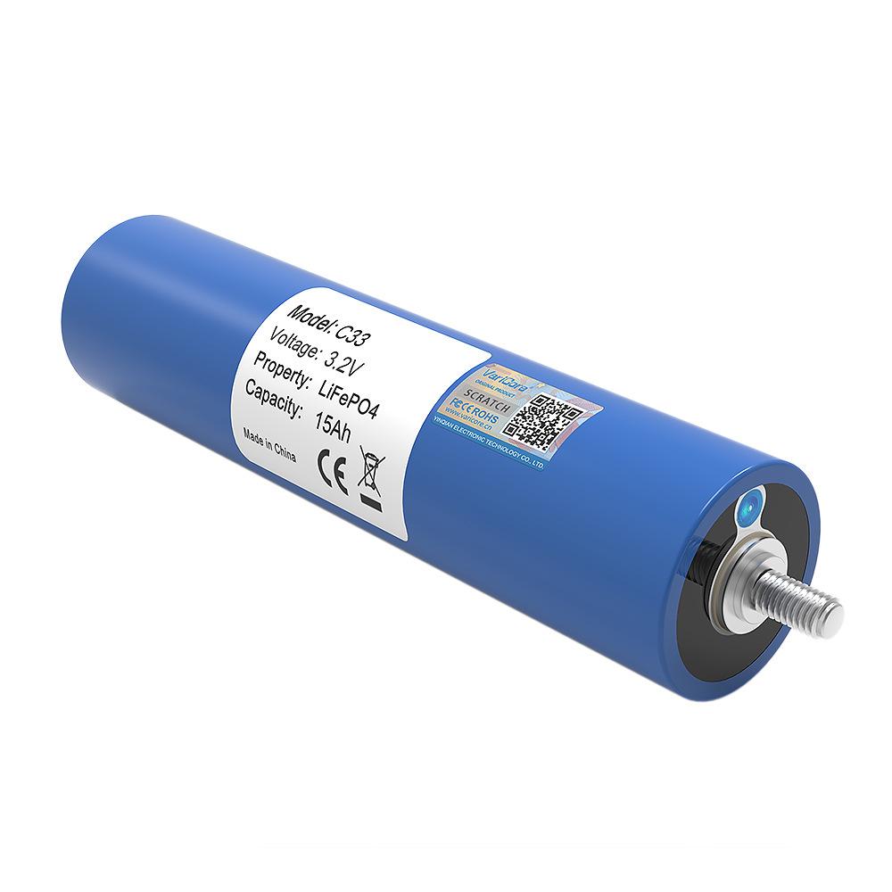VariCore C33 3.2V 15Ah Lithium Iron Phosphate Battery Cell for Energy Storage