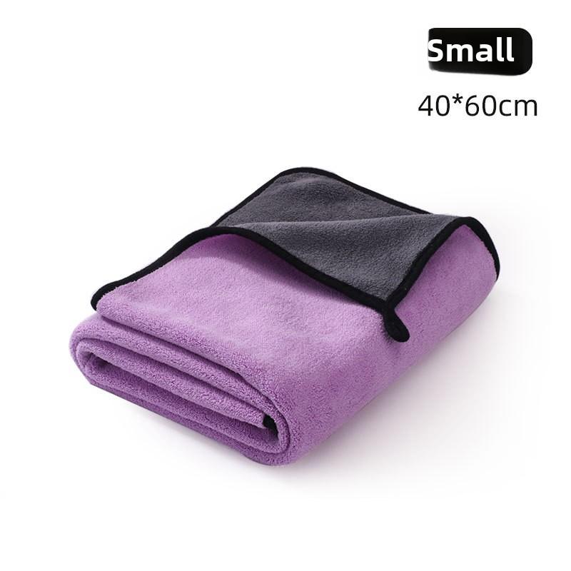 Dog Cat Bath Pet Super Absorbent Quick Drying Towel Teddy Large Thickened Bath Towel Pet Cleaning Supplies