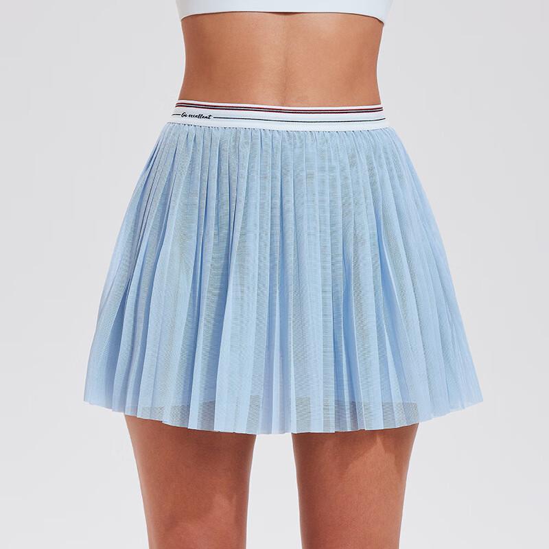 OEING Women s High-Waist Pleated Tennis Skort S-XXXL
