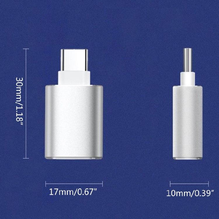 Type C Male To USB 3.0 Female Adapter USB C Male To USB A 3.0 Female Convertor Portable Type C Adapter Easy To Use