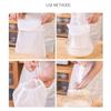 2Pcs Reusable Nut Milk Bags Strainers Nylon Filter Bag Food Cheese Yogurt Filter Kitchen Fine Mesh Strainer Kitchen Accessories