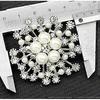 New Crystal Brooch Lapel Pins Fashion Women Wedding Dress Hijab Pins Jewelry Rhinestone Large Brooches