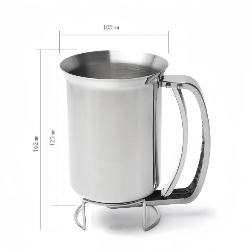 Handheld Mixing Batter Dispenser Separator Funnel 304 Stainless Steel Baking Accessory For Cupcake Cake Pastry Kitchen Tool