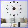 Diy Clock Without Drilling, Silent Wall Clock for Living Room Home, Fashionable, Modern and Simple Decoration, Wall-mounted Clock