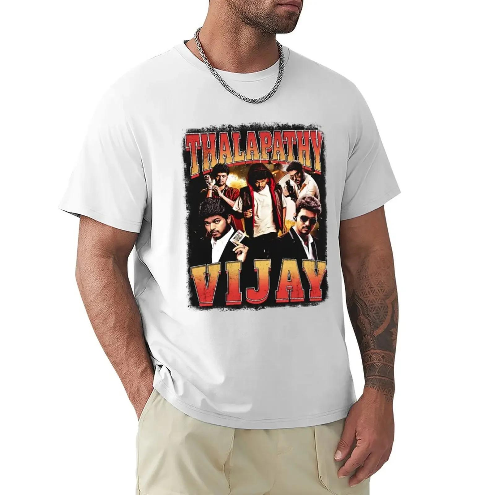 

2026 Vijay Graphic Tshirt Sublime Blacks T Shirts for Men Women Fashion Popular Oversized Highquality Cotton S
