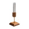 Plant Propagation Station Wooden Stand with Glass Test Tube Vase