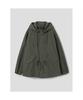 8Seconds Detachable Fishtail Hooded Short Jacket Khaki