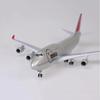 1:150 Scale 47cm 747 Model Airplane Northwest Boeing B747 Plane Models Diecast Airplanes with LED Light Room Decoration Collecti
