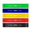 Set Of 5 Rubber Bands For Exercise Training, Rehabilitation Fitness Band Rebel