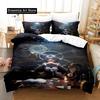 Oro Kronii Set Biancheria da Letto Singolo Piazza e Mezza Matrimoniale King Size Set Letto Adulto Bambino Camera da Letto Set Copripiumino Anime parure de lit Letto