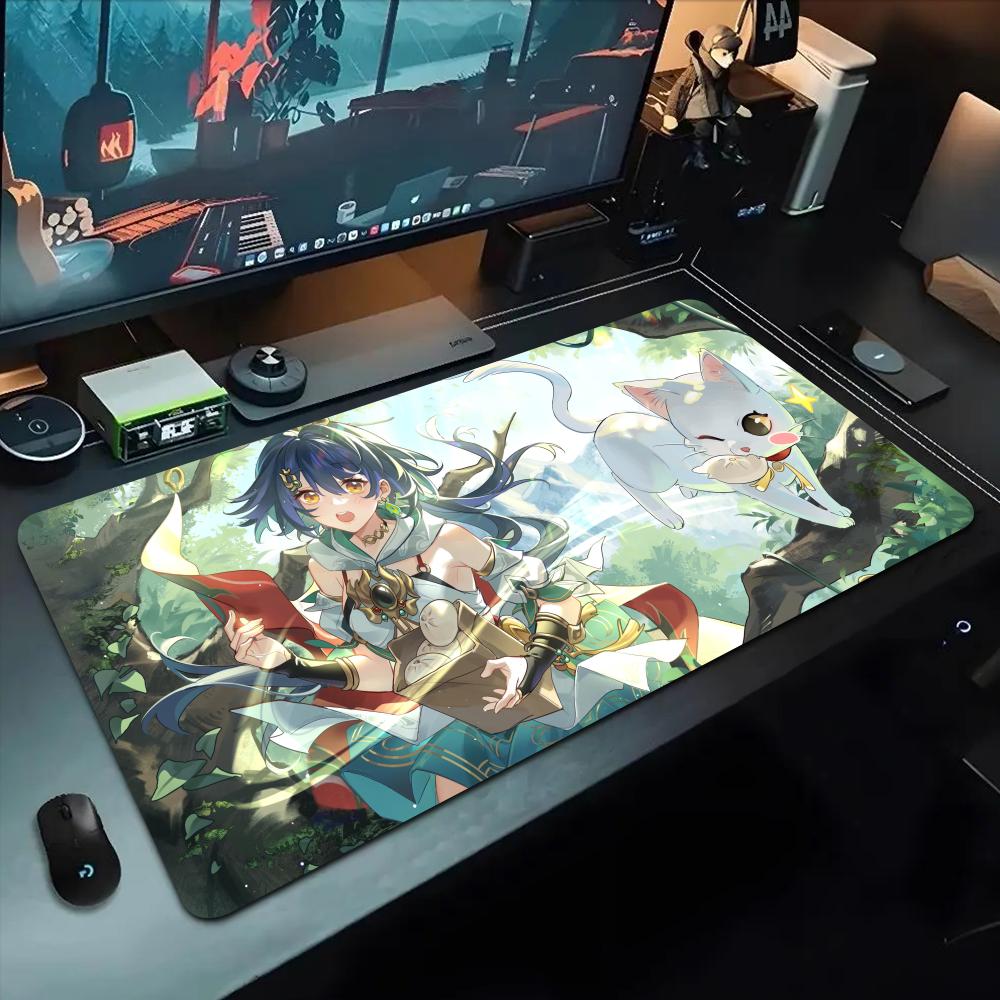 

Yunli Mouse Pad 500X1000 mm Large Gaming Mousepad Gamer XL Rubber Otaku Keyboard Pad Laptop Desk Mat 600x300x2mm