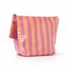 Glossy Striped Cosmetic Organizer Portable Fringed Travel Toiletry Bag Makeup Bag Pvc Waterproof Cosmetic Bag Makeup Brush Bag