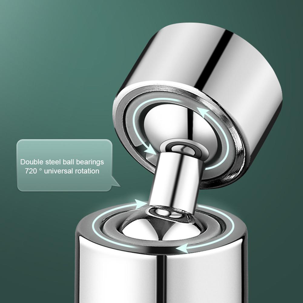 3/2/1pcs 360° Rotatable Bathroom Faucet Extender Sink Water Faucet Adapter Anti Splash Faucet Aerator Kitchen Water Tap Nozzle