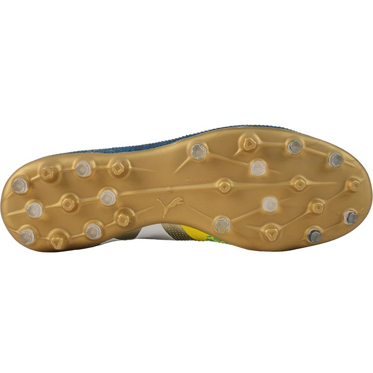 Puma Future 7 Match Comfortable Versatile Mg Football Shoes Men Football Shoes Blue 108084-01