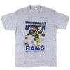 Eric Dickerson LA Rams Caricature Sport Grey T-shirt QT6948