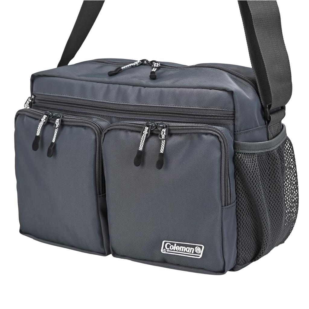 Etsumi Coleman Camera Shoulder Bag VCO-8784 Gray