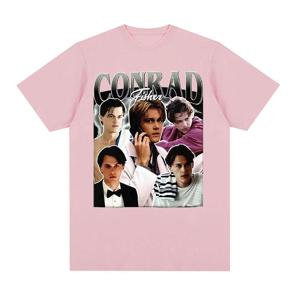 Conrad Fisher Cousins Beach Retro Graphic T Shirt Unisexs Clothing Fashion Gothic Cool Tshirts Unisex Casual Cotton Oversized Tshirt