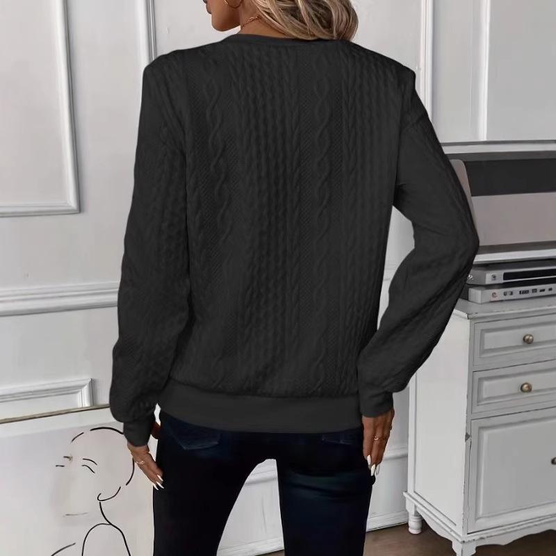 2024 Autumn/Winter European & American Casual Zipper Collar Women's Short Hoodie